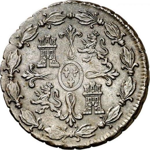Reverse 8 Maravedís 1778 -  Coin Value - Spain, Charles III