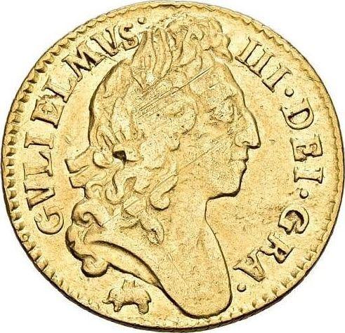 Obverse Half Guinea 1698 Elephant and castle - Gold Coin Value - United Kingdom, William III