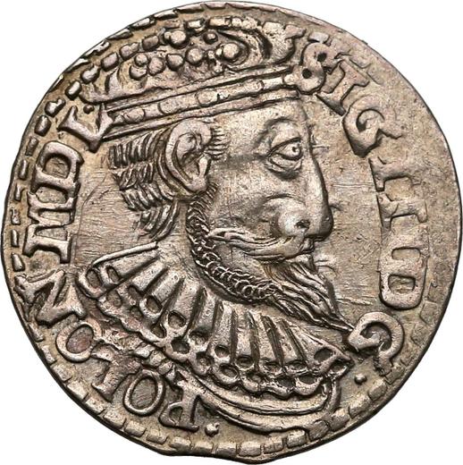 Obverse 3 Groszy (Trojak) 1600 IF "Olkusz Mint" - Silver Coin Value - Poland, Sigismund III Vasa