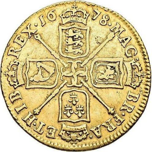 Reverse Guinea 1678 "Fourth laureate bust" - Gold Coin Value - United Kingdom, Charles II