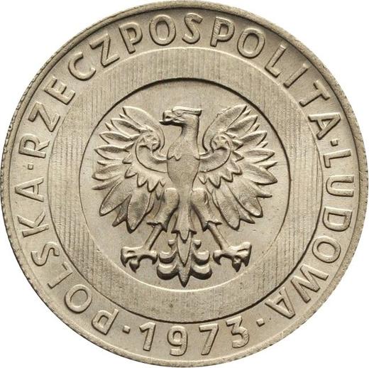 Obverse 20 Zlotych 1973 - Coin Value - Poland, Peoples Republic