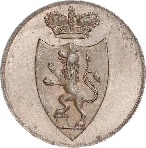 Awers monety - 3 fenigi 1832 L - cena  monety - Reuss-Greiz, Henryk XIX