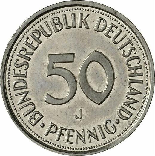 Obverse 50 Pfennig 1992 J - Coin Value - Germany, FRG