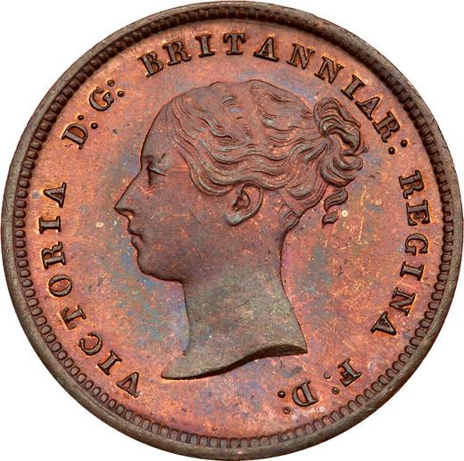 Obverse Half Farthing 1847 -  Coin Value - United Kingdom, Victoria