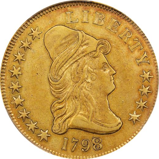 【最上級レア】【10枚限定生産】【金シリアル】EPOCH MARIE 【GEM】 1798 $10 Draped Bust Eagle Stars 9x4 - Auction Prices & Value