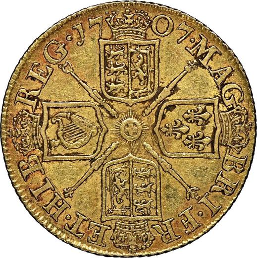 Reverse Guinea 1707 "Second draped bust" Post-Union - Gold Coin Value - United Kingdom, Anne