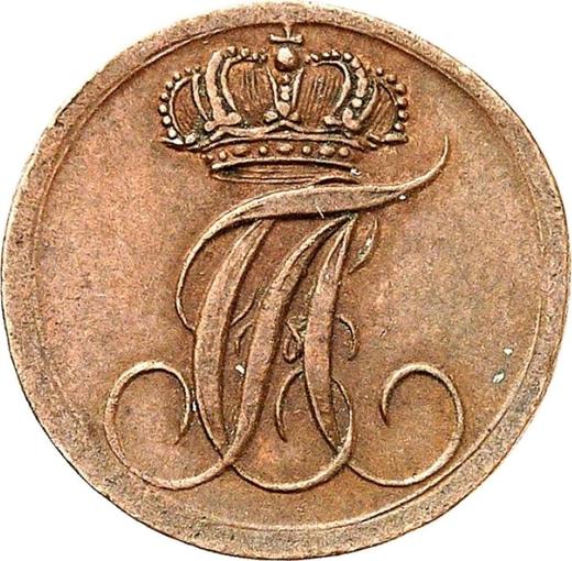Obverse 1 Pfennig 1822 -  Coin Value - Anhalt-Bernburg, Alexius Frederick Christian