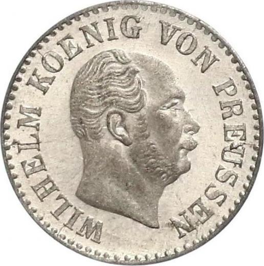 Obverse 1/2 Silber Groschen 1865 A - Silver Coin Value - Prussia, William I