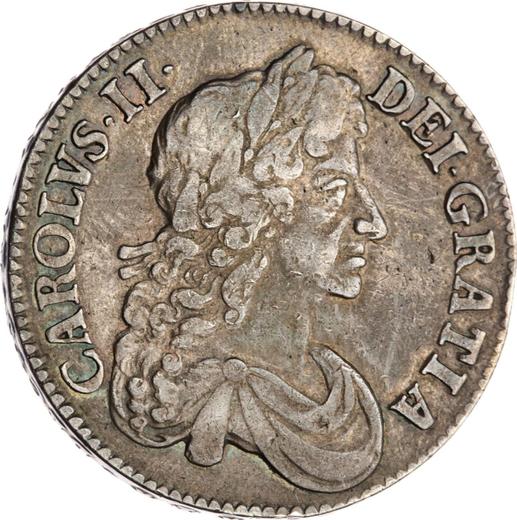 Obverse Crown 1678 "Third laureate bust" - Silver Coin Value - United Kingdom, Charles II
