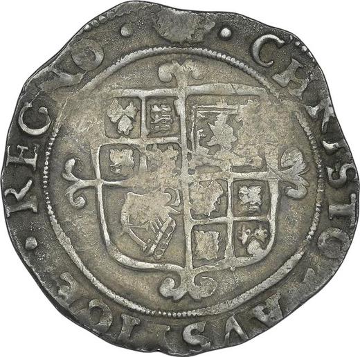 Reverse Sixpence no date (1642-1649) "Seventh portrait type" Shortened broad bust - Silver Coin Value - United Kingdom, Charles I
