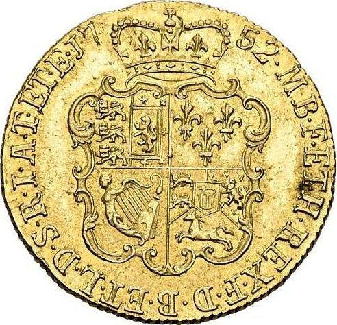 Reverse Guinea 1752 "Old Head" - Gold Coin Value - United Kingdom, George II