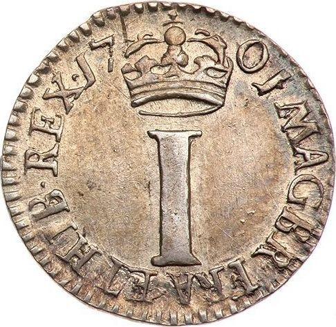 Reverse Penny 1701 - Silver Coin Value - United Kingdom, William III