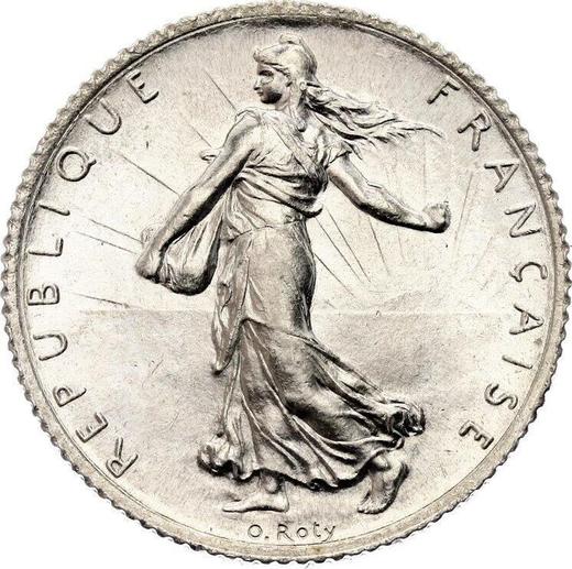 Avers 1 Franken 1919 "Sämann" - Silbermünze Wert - Frankreich, Dritte Republik