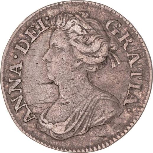 Anverso 3 peniques 1707 - valor de la moneda de plata - Gran Bretaña, Ana