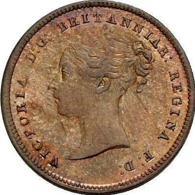 Anverso 4 peniques (Groat) 1847 "Tipo 1838-1887" - valor de la moneda de plata - Gran Bretaña, Victoria