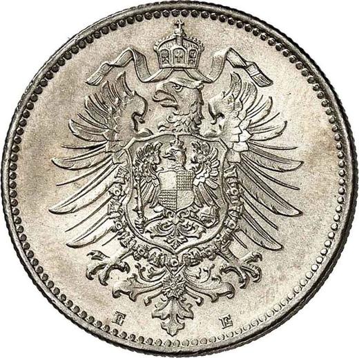 Reverse 1 Mark 1875 E "Type 1873-1887" - Silver Coin Value - Germany, German Empire