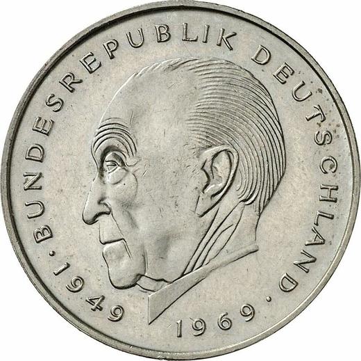 Avers 2 Mark 1986 D "Konrad Adenauer" - Münze Wert - Deutschland, BRD