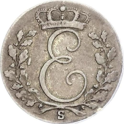 Obverse 1 Groschen 1818 S - Silver Coin Value - Saxe-Coburg-Saalfeld, Ernest I