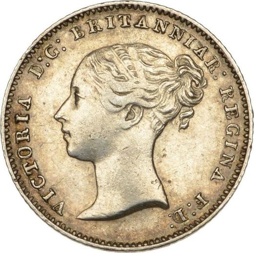 Obverse Fourpence (Groat) 1847 "Type 1837-1862" - Silver Coin Value - United Kingdom, Victoria