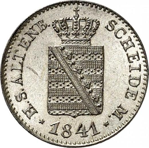 Obverse 1/2 Neu Groschen 1841 G - Silver Coin Value - Saxe-Altenburg, Joseph