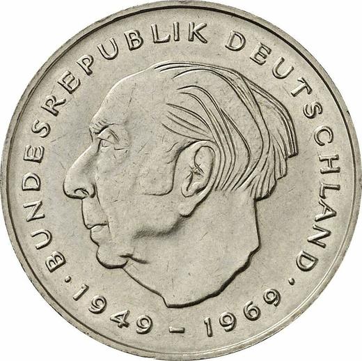 Avers 2 Mark 1978 F "Heuss" - Münze Wert - Deutschland, BRD