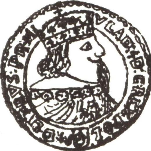 Awers monety - Dukat 1640 GG - cena złotej monety - Polska, Władysław IV