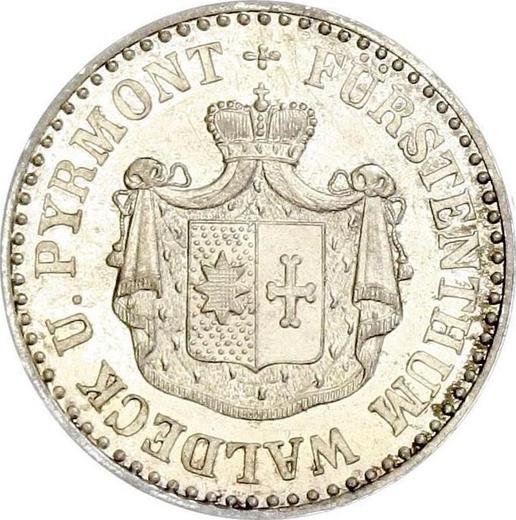 Obverse Silber Groschen 1842 A - Silver Coin Value - Waldeck-Pyrmont, George Heinrich