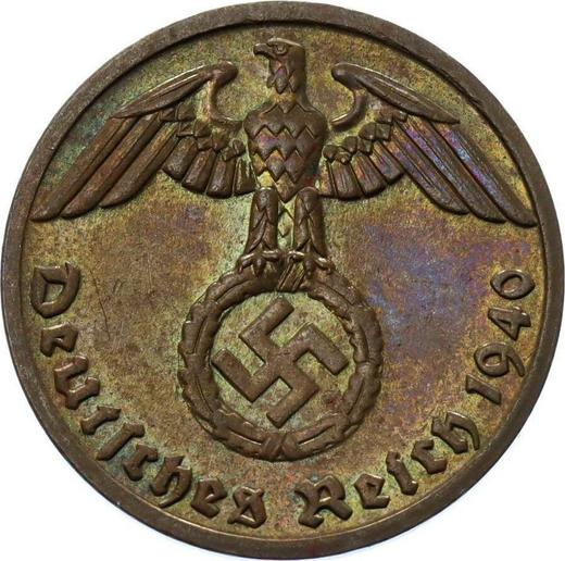 Revers 1 Reichspfennig 1940 F "Typ 1936-1940" - Münze Wert - Deutschland, Drittes Reich