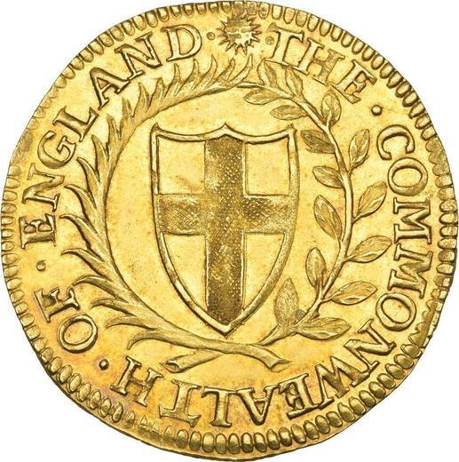 Аверс монеты - Юнайт 1651 года - цена золотой монеты - Великобритания, Содружество
