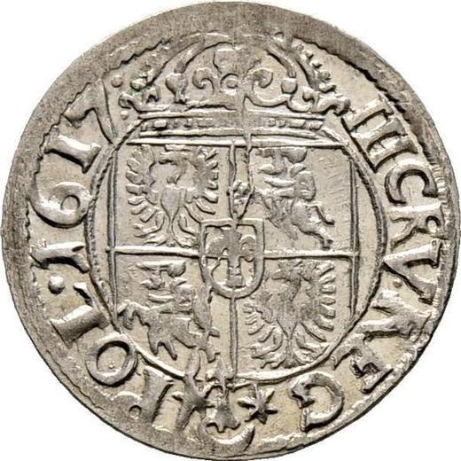 Reverse 3 Kreuzer 1617 - Silver Coin Value - Poland, Sigismund III Vasa