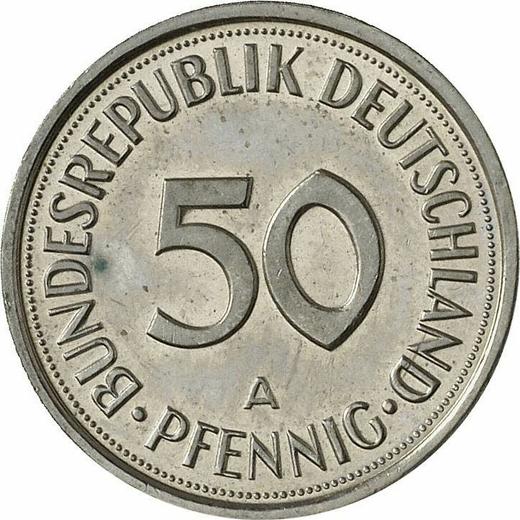 Obverse 50 Pfennig 1991 A - Coin Value - Germany, FRG