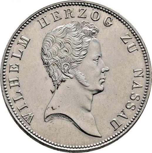 Obverse Thaler 1831 - Silver Coin Value - Nassau, William