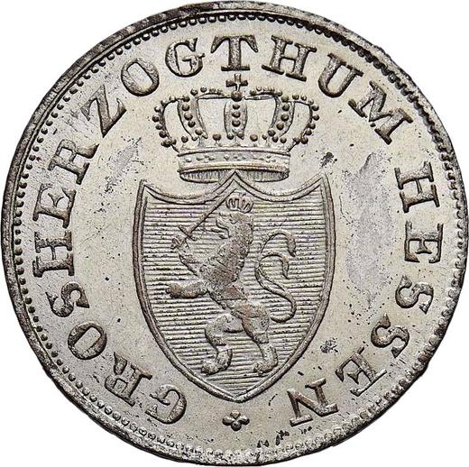 Obverse 6 Kreuzer 1826 - Silver Coin Value - Hesse-Darmstadt, Louis I