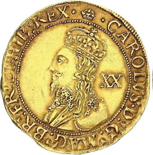Obverse Unite no date (1625-1642) "Quintus bust" - Gold Coin Value - United Kingdom, Charles I