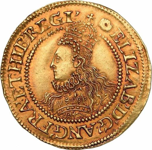 Anverso 1 Corona Sin fecha (1583-1603) - valor de la moneda de oro - Gran Bretaña, Isabel I