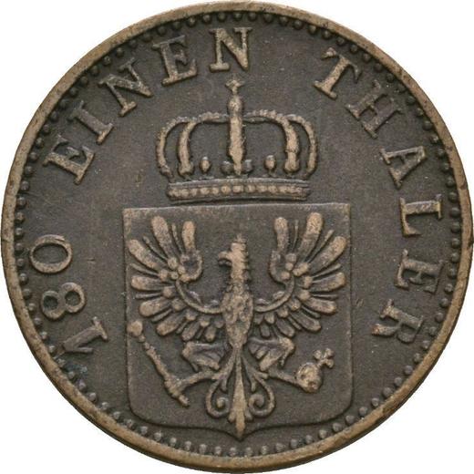 Obverse 2 Pfennig 1867 A -  Coin Value - Prussia, William I