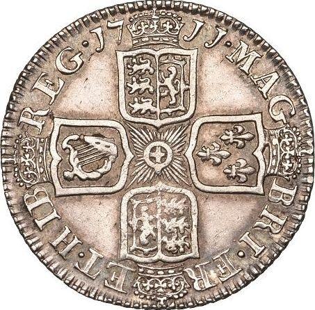 Reverse Shilling 1711 "Fourth draped bust" - Silver Coin Value - United Kingdom, Anne