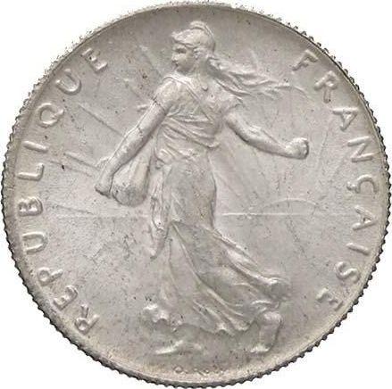 Avers 50 Centime 1920 "Sämann" - Silbermünze Wert - Frankreich, Dritte Republik