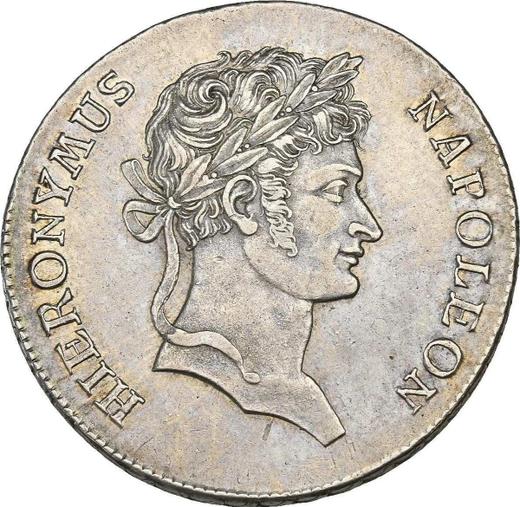 Obverse Thaler 1811 C "Large laurel wreath" - Silver Coin Value - Westphalia, Jérôme Napoléon