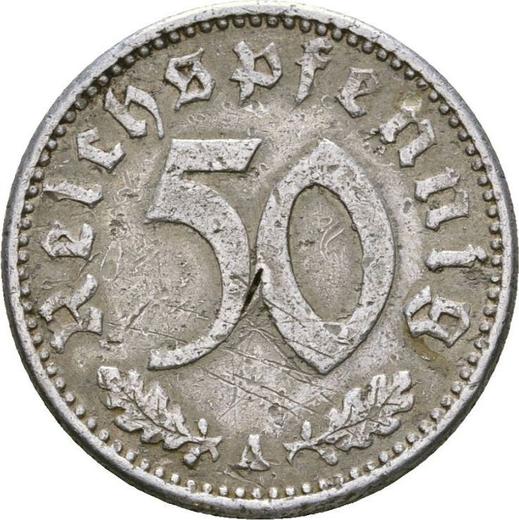 Obverse 50 Reichspfennig 1942 A "Type 1939-1944" -  Coin Value - Germany, Third Reich
