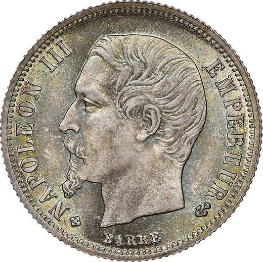 Obverse 50 Centimes 1860 BB "Type 1853-1863" - Silver Coin Value - France, Napoleon III