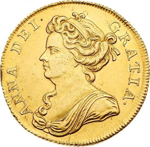Avers 2 Guinee 1711 "Nach der Vereinigung" - Goldmünze Wert - Großbritannien, Anne