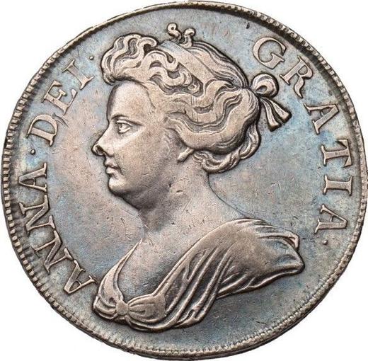 Obverse Halfcrown 1713 - Silver Coin Value - United Kingdom, Anne