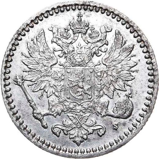Obverse 50 Pennia 1868 S - Silver Coin Value - Finland, Grand Duchy