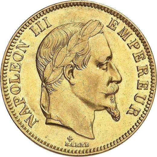 Avers 100 Francs 1866 BB "Typ 1862-1870" - Goldmünze Wert - Frankreich, Napoleon III