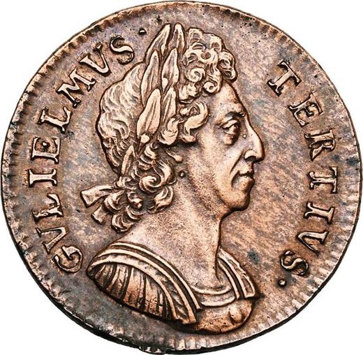 Avers 1/2 Penny 1701 - Münze Wert - Großbritannien, Wilhelm III