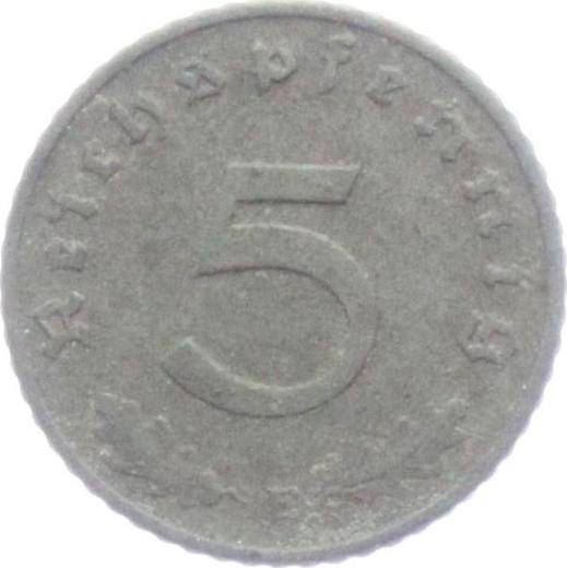 Obverse 5 Reichspfennig 1941 E "Type 1940-1944" -  Coin Value - Germany, Third Reich