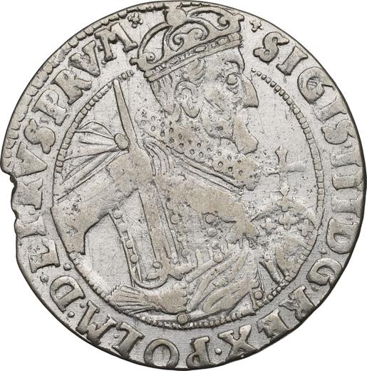 Obverse Ort (18 Groszy) 1624 Bows - Silver Coin Value - Poland, Sigismund III Vasa