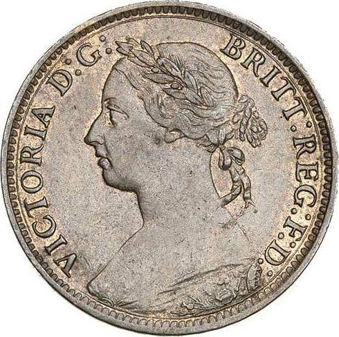 Obverse Farthing 1895 "Type 1860-1895" - Coin Value - United Kingdom, Victoria