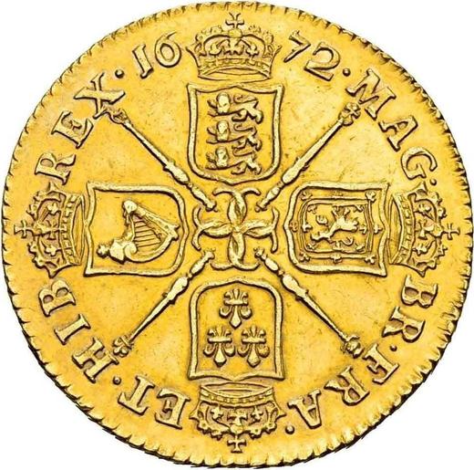 Reverse Guinea 1672 "Fourth laureate bust" - Gold Coin Value - United Kingdom, Charles II